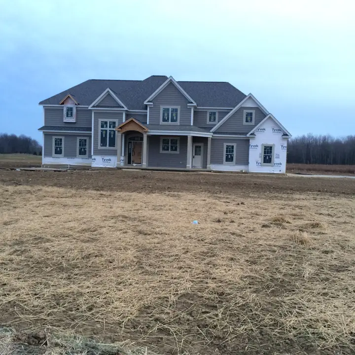 New-home exterior, finished exterior view